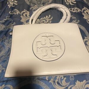 White Tory Burch bag
